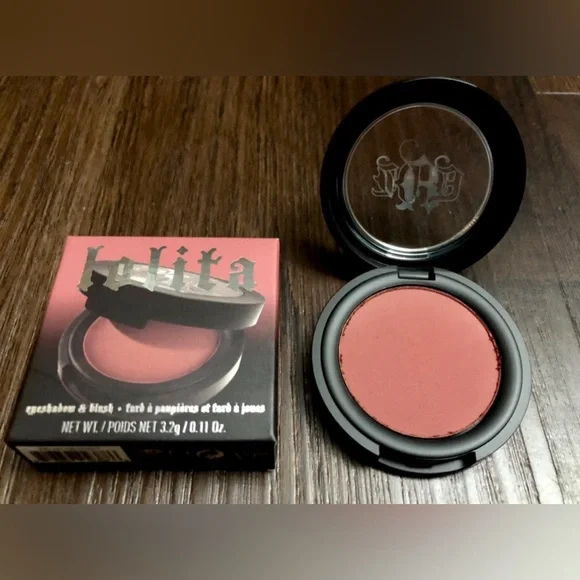BNIB Kat Von D (KVD) Blush & Eyeshadow Compact - Mauve Rose Colour - Picture 1 of 4